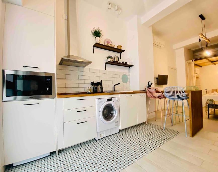 Апартаменты Beautiful Loft In The Heart Of Ruzafa, Soho Валенсия Экстерьер фото