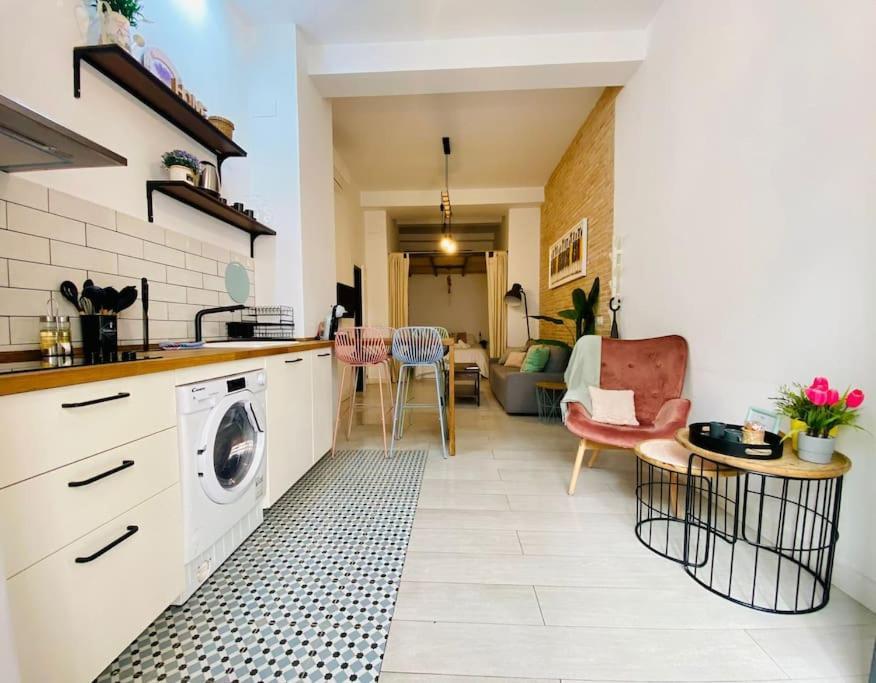Апартаменты Beautiful Loft In The Heart Of Ruzafa, Soho Валенсия Экстерьер фото